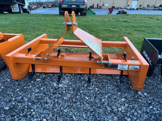 Woods GSS60P 5' grading scraper - Woods Orange