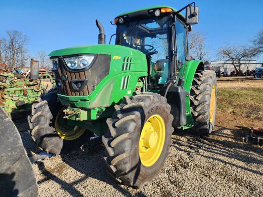 John Deere 6115M Salvage Tractor