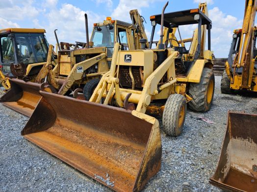 John Deere 210C Salvage Unit #2091