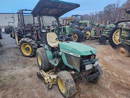 John Deere 4100 Salvage Tractor #12219