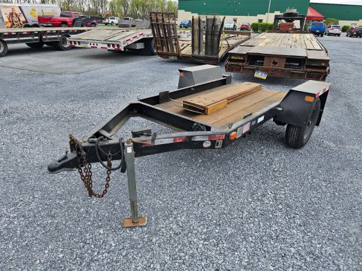 Single Axle 45x90 Trailer with ramps 5k GVW