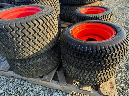 Kubota turf tires and wheels 24x12.00-12 & 22x8.50-12