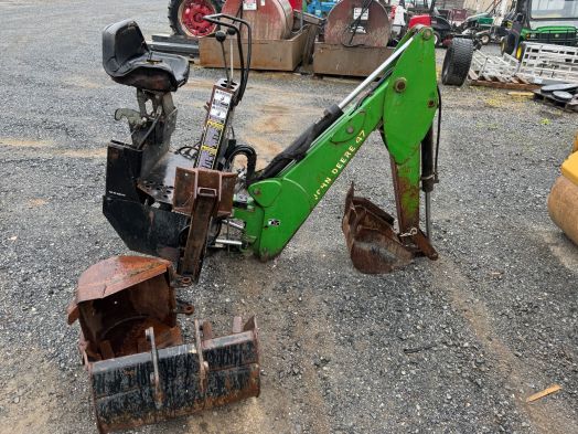 John Deere 47 backhoe with 3 buckets