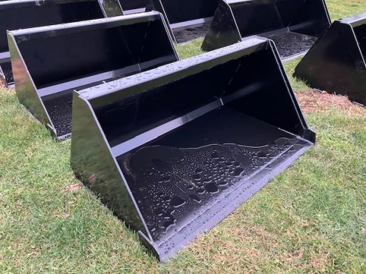 Black 60" HD wheel loader bucket
