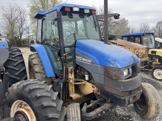 New Holland TS100 Salvage Tractor #0012628