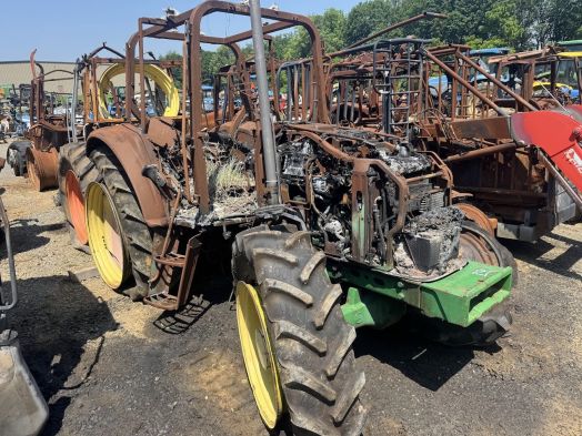 John Deere 6430 Salvage Tractor #0012676