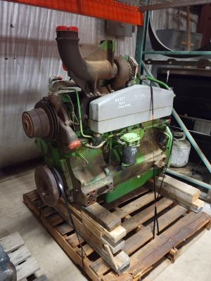 john deere 4640 complete engine assembly