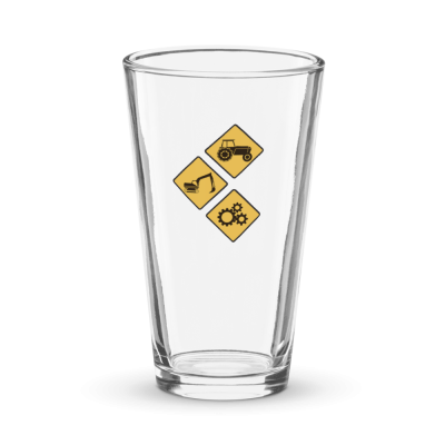 Wengers Diamonds 16 oz. Shaker Pint Glass