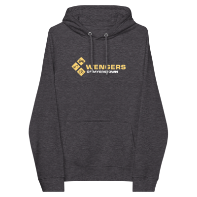 Wengers Logo Unisex Hoodie - Charcoal