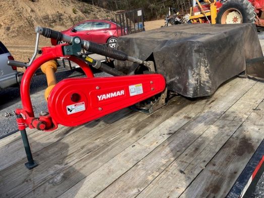 Yanmar 4' 3pt disc mower for compact tractors