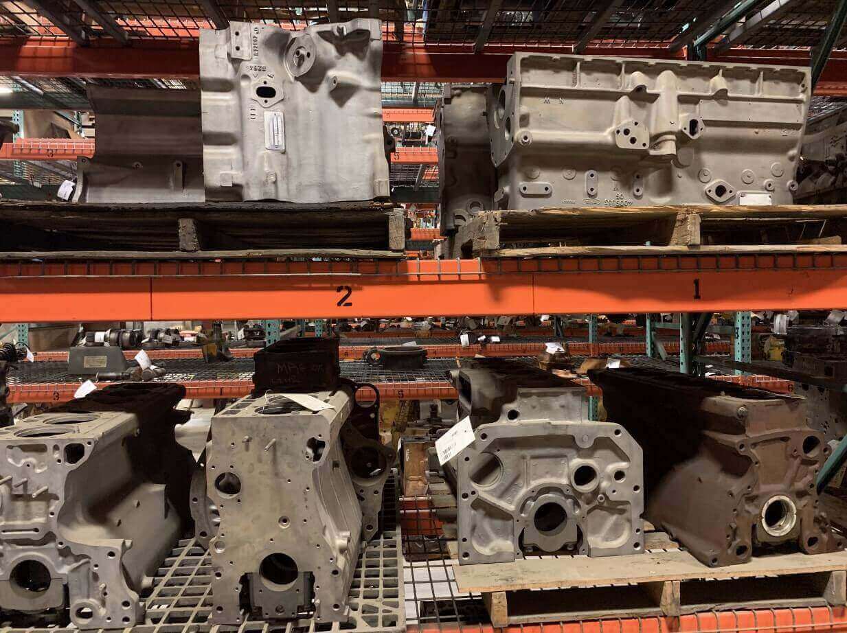 Used John Deere parts inventory