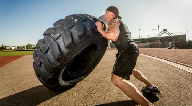 tractor tire workout